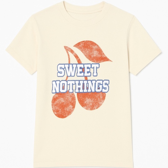 AJ SouthernCharm Vintage-Inspired “Sweet Nothings” Graphic Tee - Picture 3 of 3